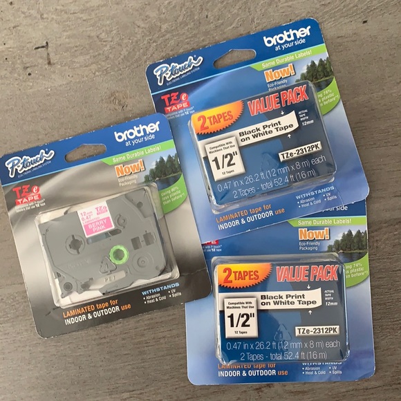 Brother Other Happy Labeling Brother P Touch Labeling Tape Bundle